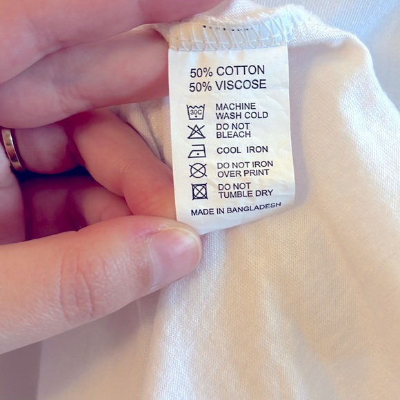 MISS TO MRS Women’s Size Small Girlfriend Fiancée Oversized T Shirt - Picture 5 of 5